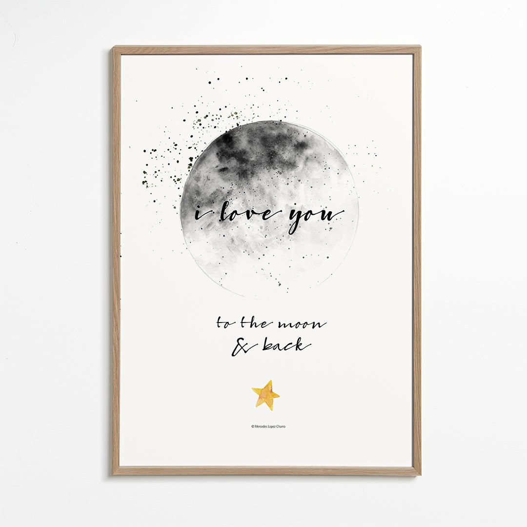 Moon and back