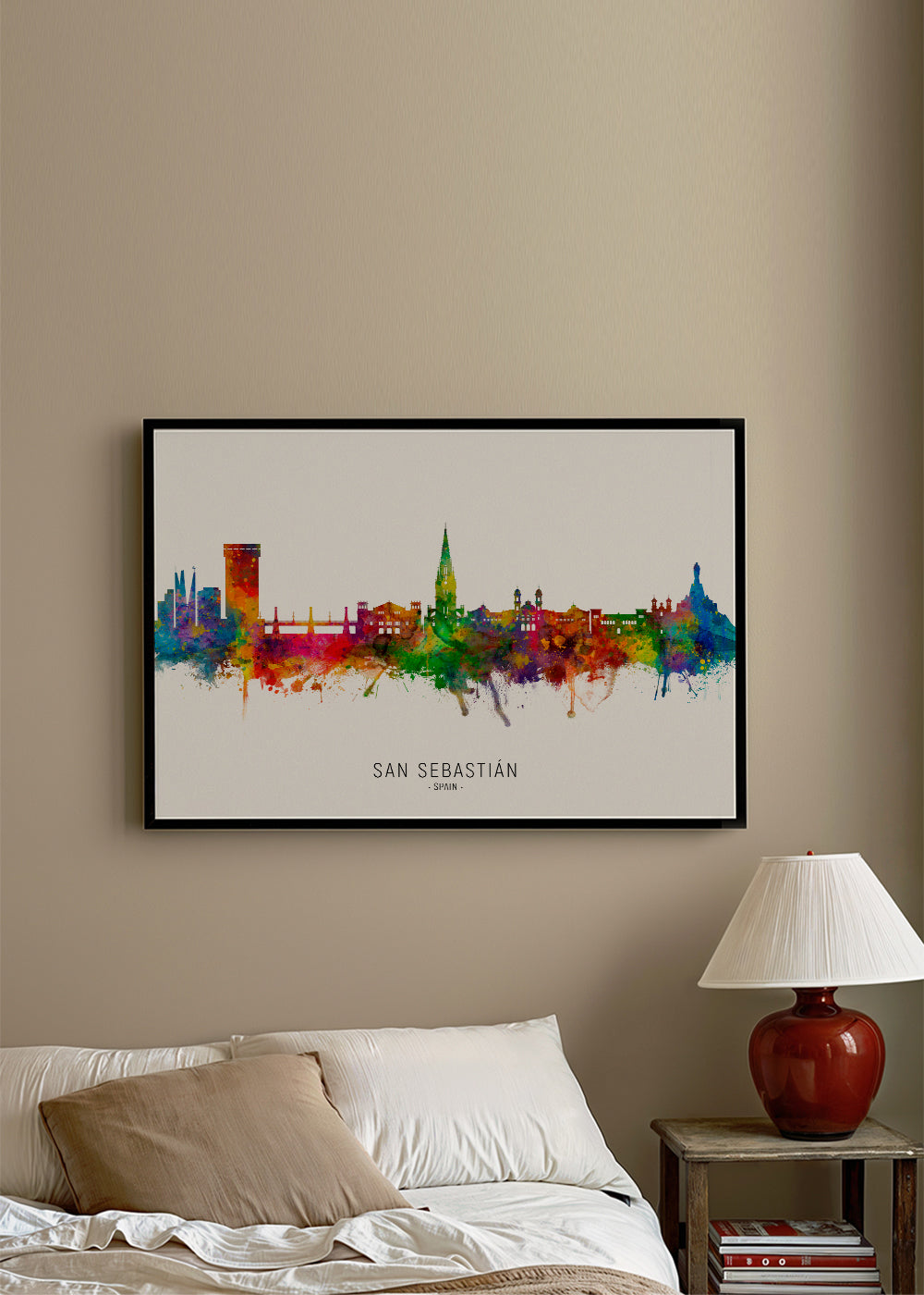 San Sebastián Skyline multicolor