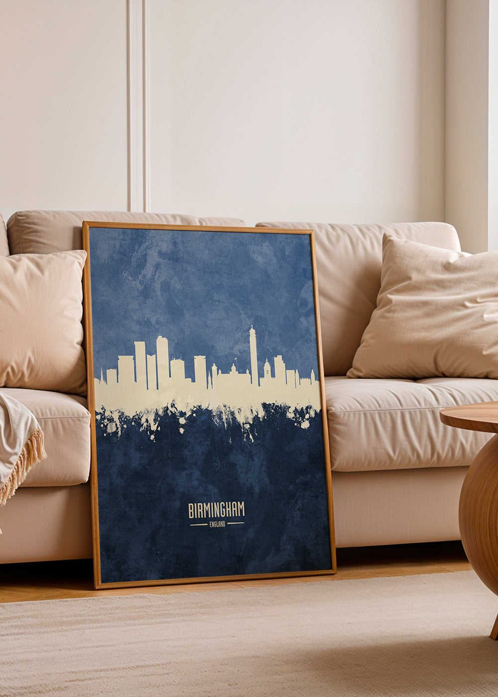 Birmingham Skyline Azul
