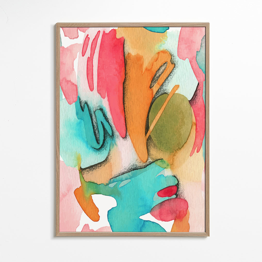 Modern Abstract Watercolor