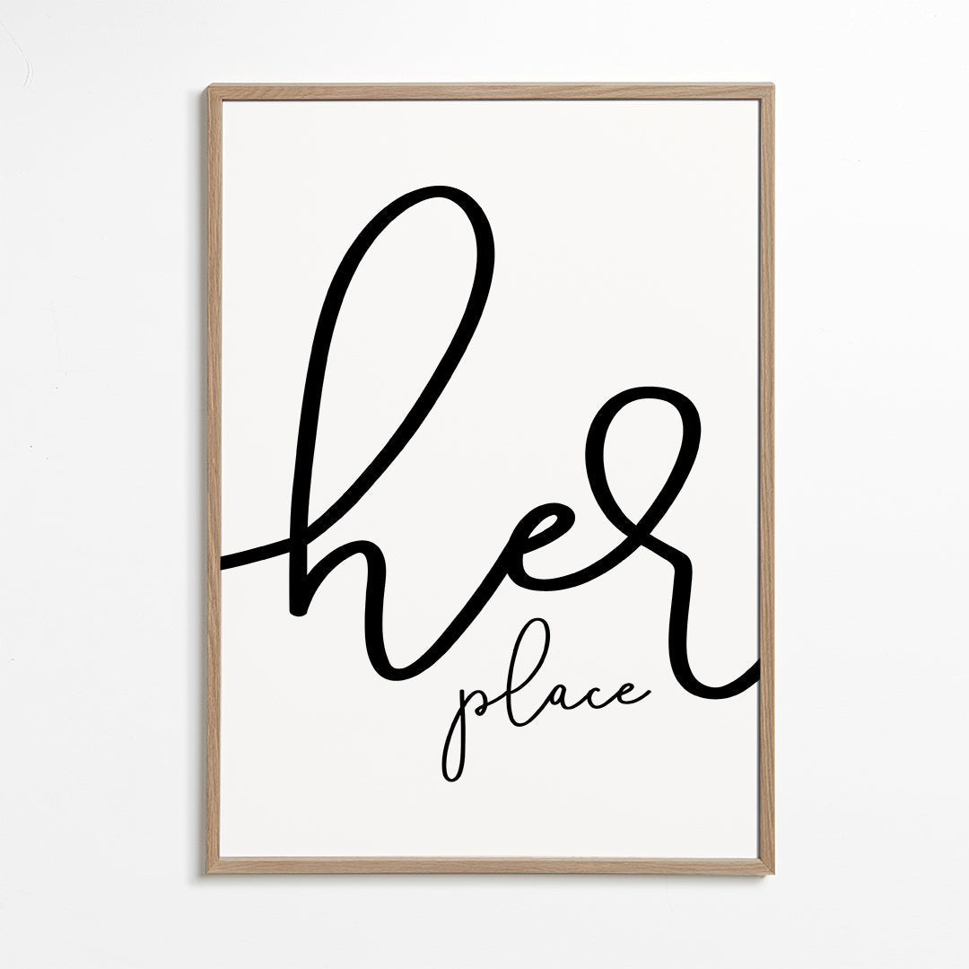 Her place