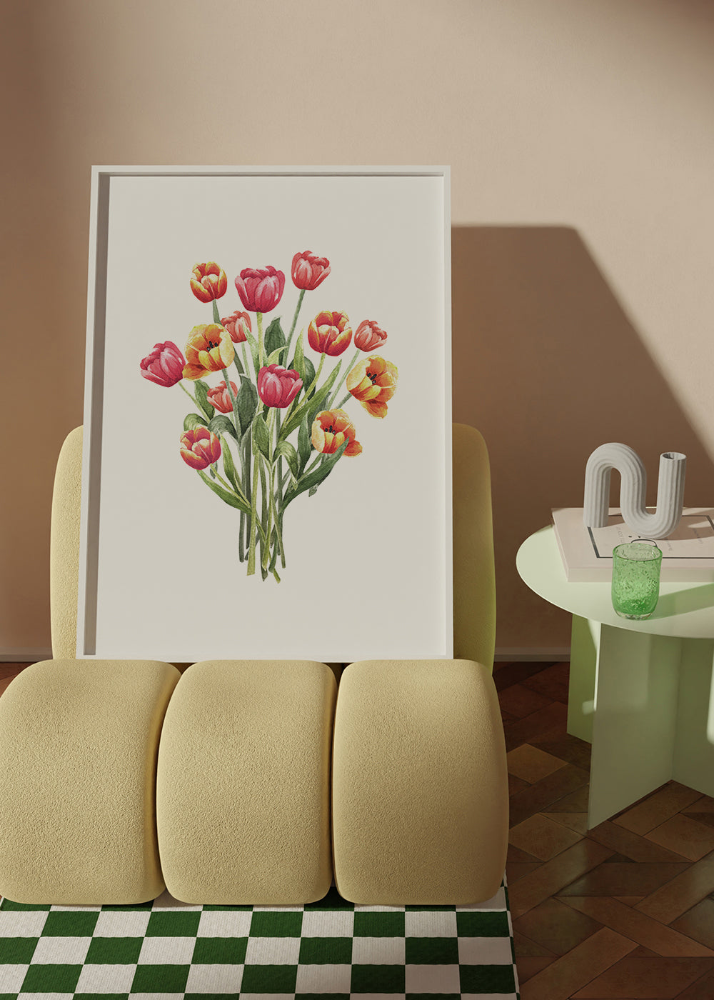 Red Tulip Bouquet