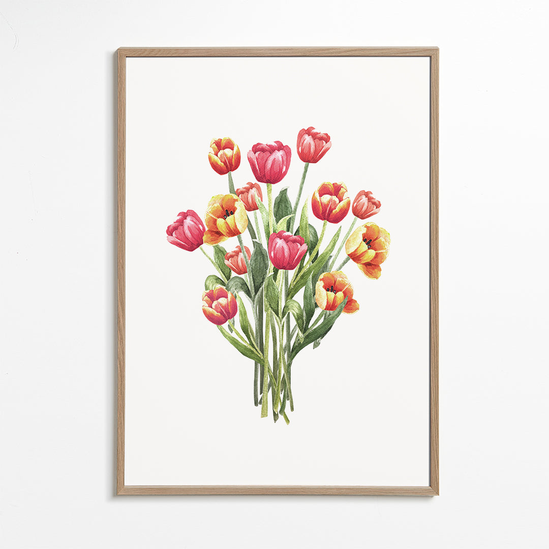 Red Tulip Bouquet