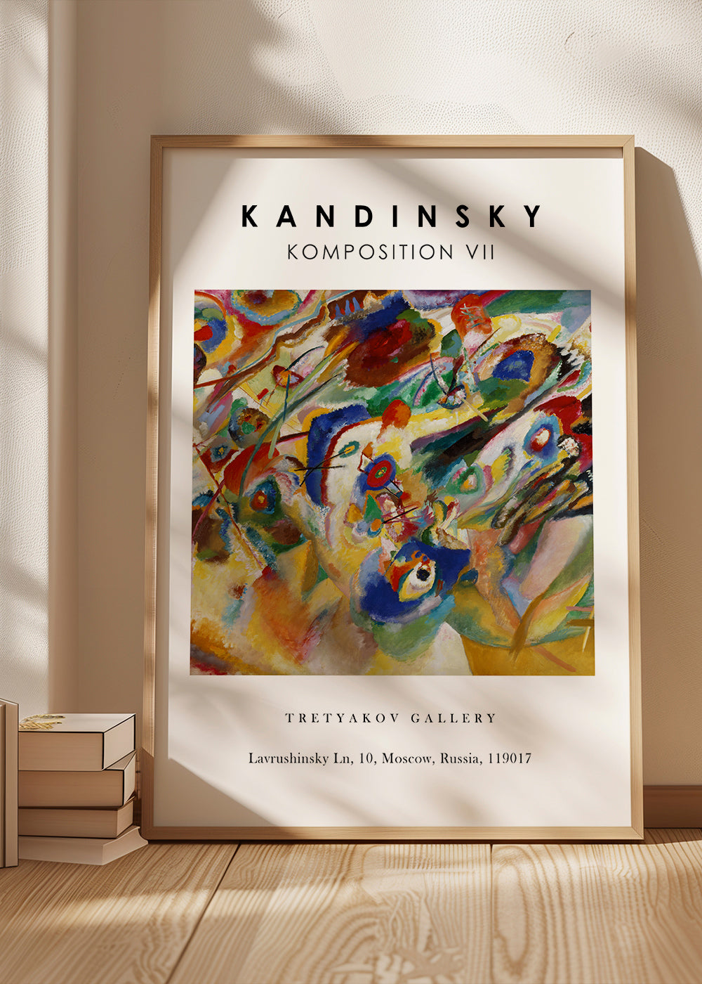 Komposition VII Exhibition White - Vasili Kandinsky