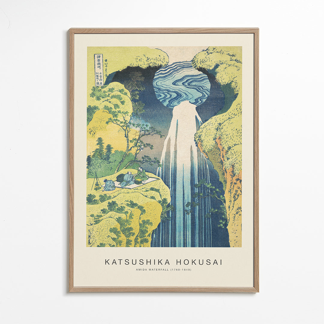 Amida Waterfall (Special Edition) - Katsushika Hokusai