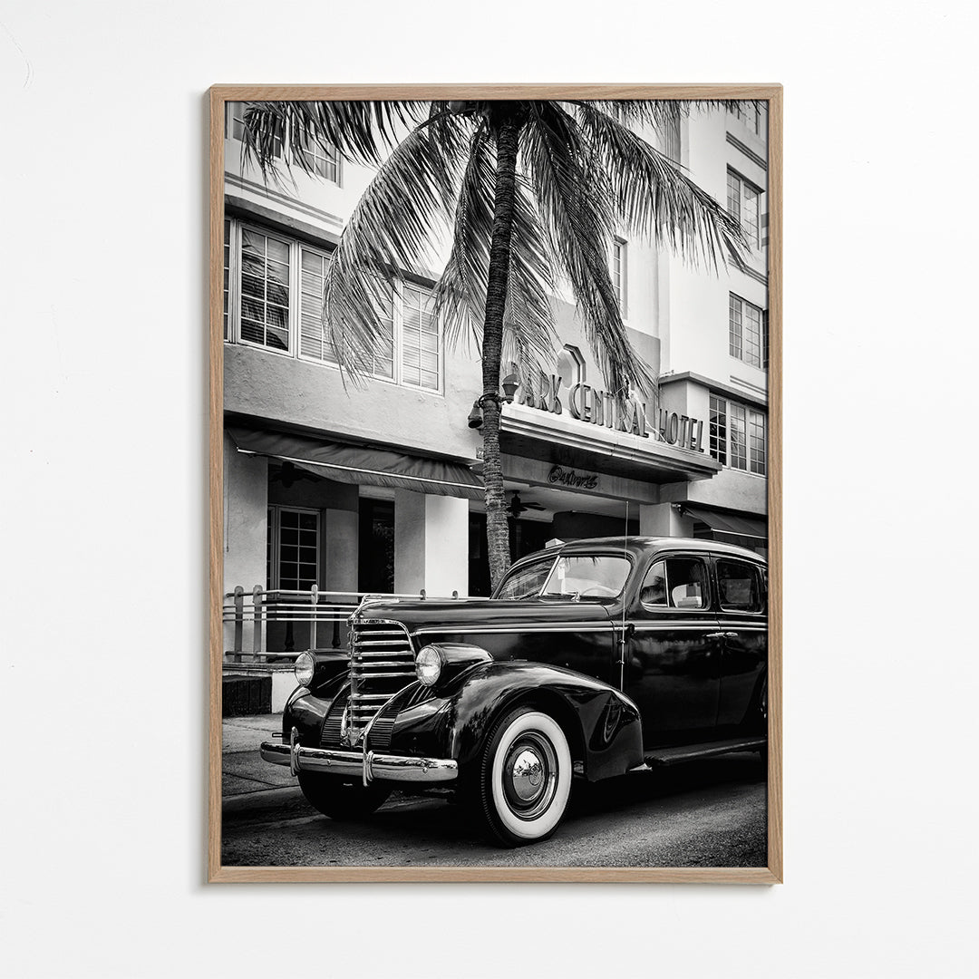 Black Florida - Miami Beach Classic Car