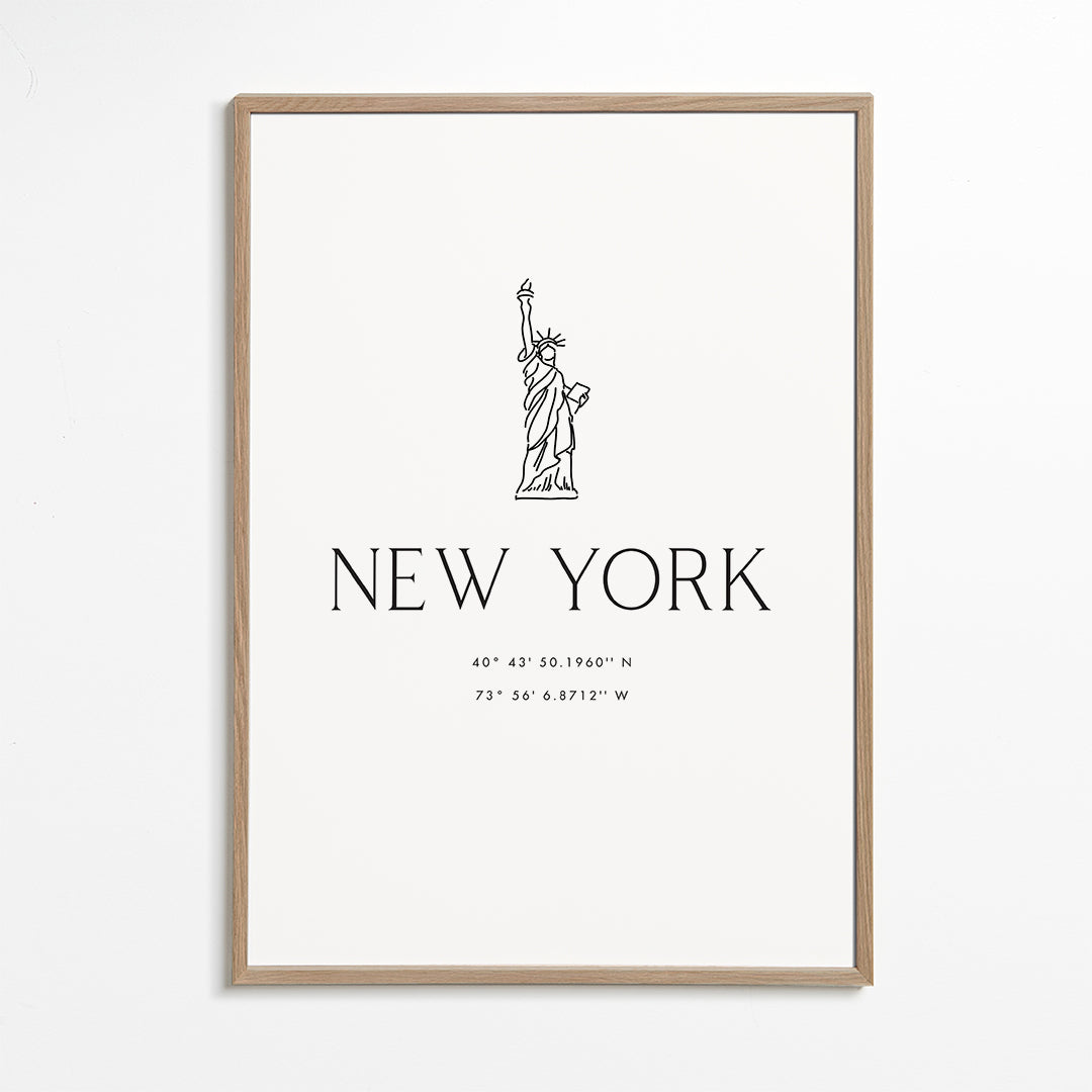New York coordinates