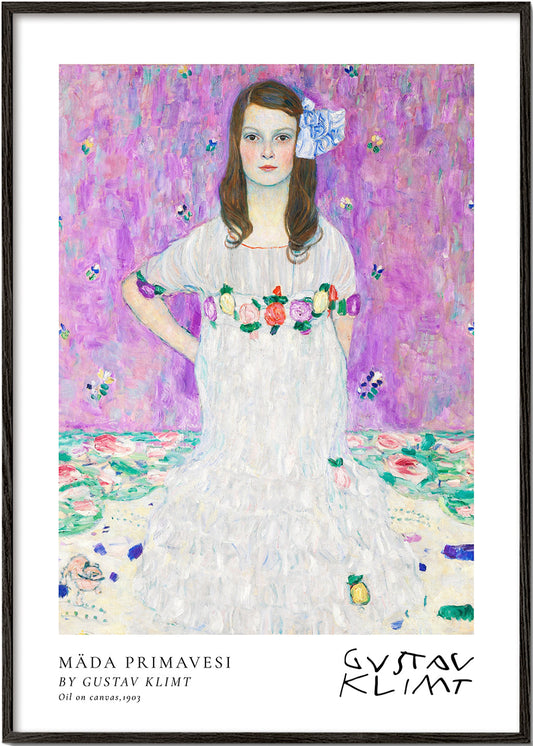 Mäda Primavesi by Gustav Klimt