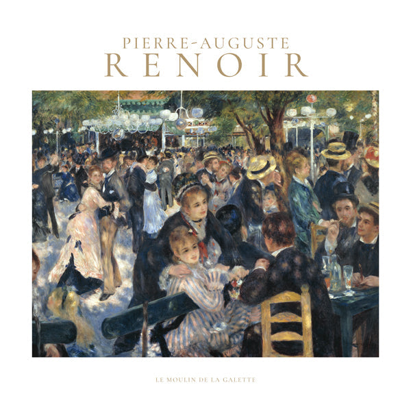 Le Moulin de la Galette by Pierre-Auguste Renoir - Square