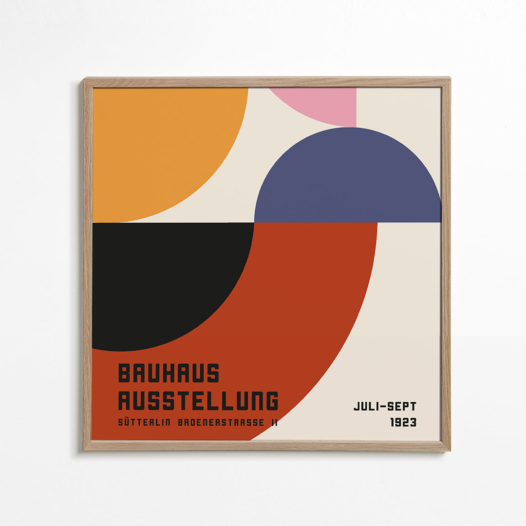 Bauhaus Exhibition Poster 1923 - Square