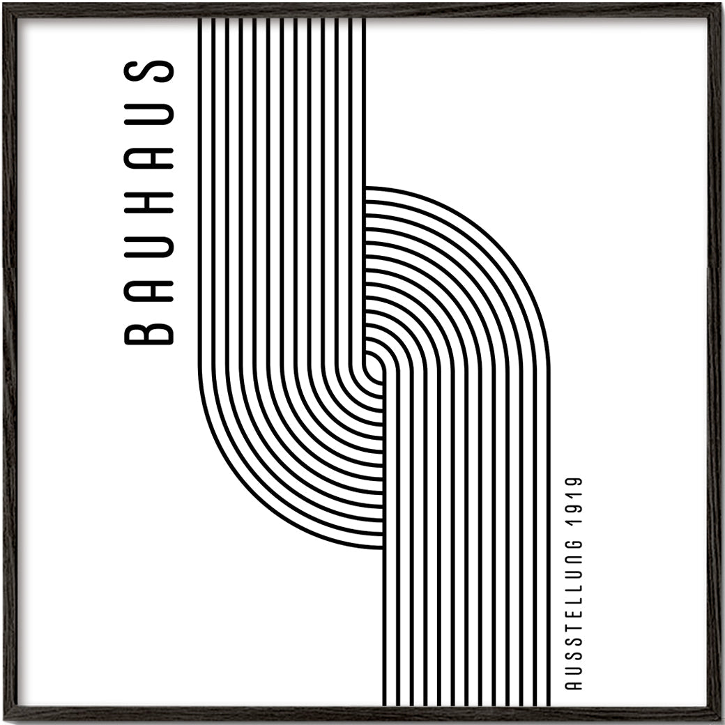BAUHAUS AUSSTELLUNG Exhibition Poster 1919 - Square