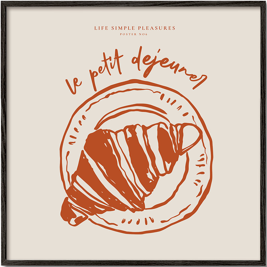 Life Simple simple pleasures - Le petit dejeuner - SQUARE