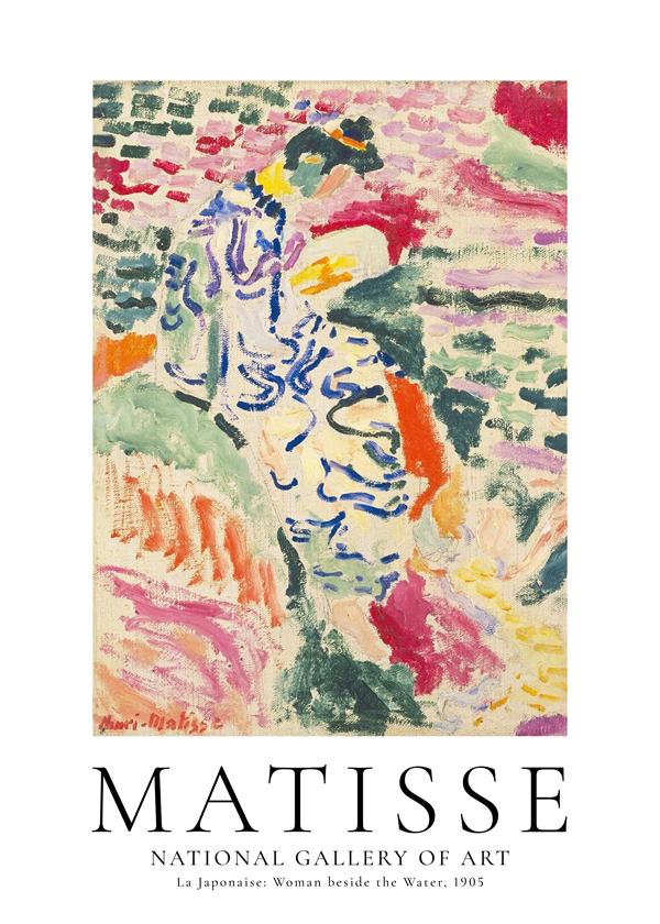Henri Matisse La Japonaise: Woman beside the Water, 1905