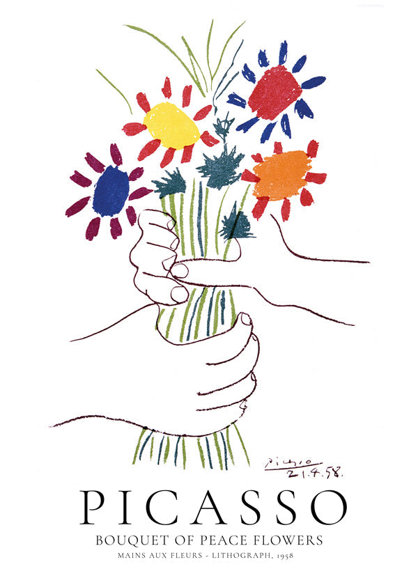 Pablo Picasso  Bouquet Of Peace