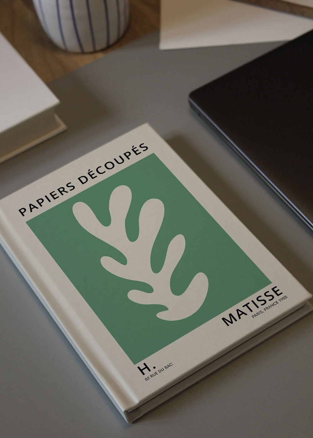 Henri Matisse GREEN papiers découpés I