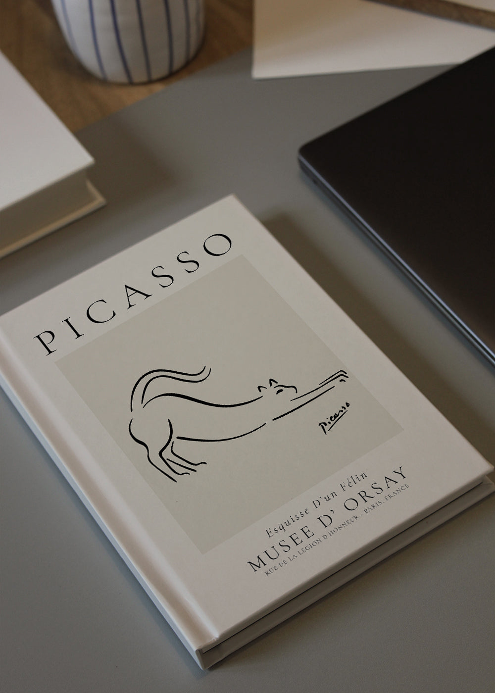 Pablo Picasso Animals Drawings the cat Esquisse D’un Félin