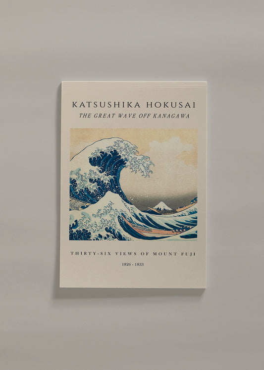 The Great Wave of Kanagawa Exhibition - Katsushika Hokusai