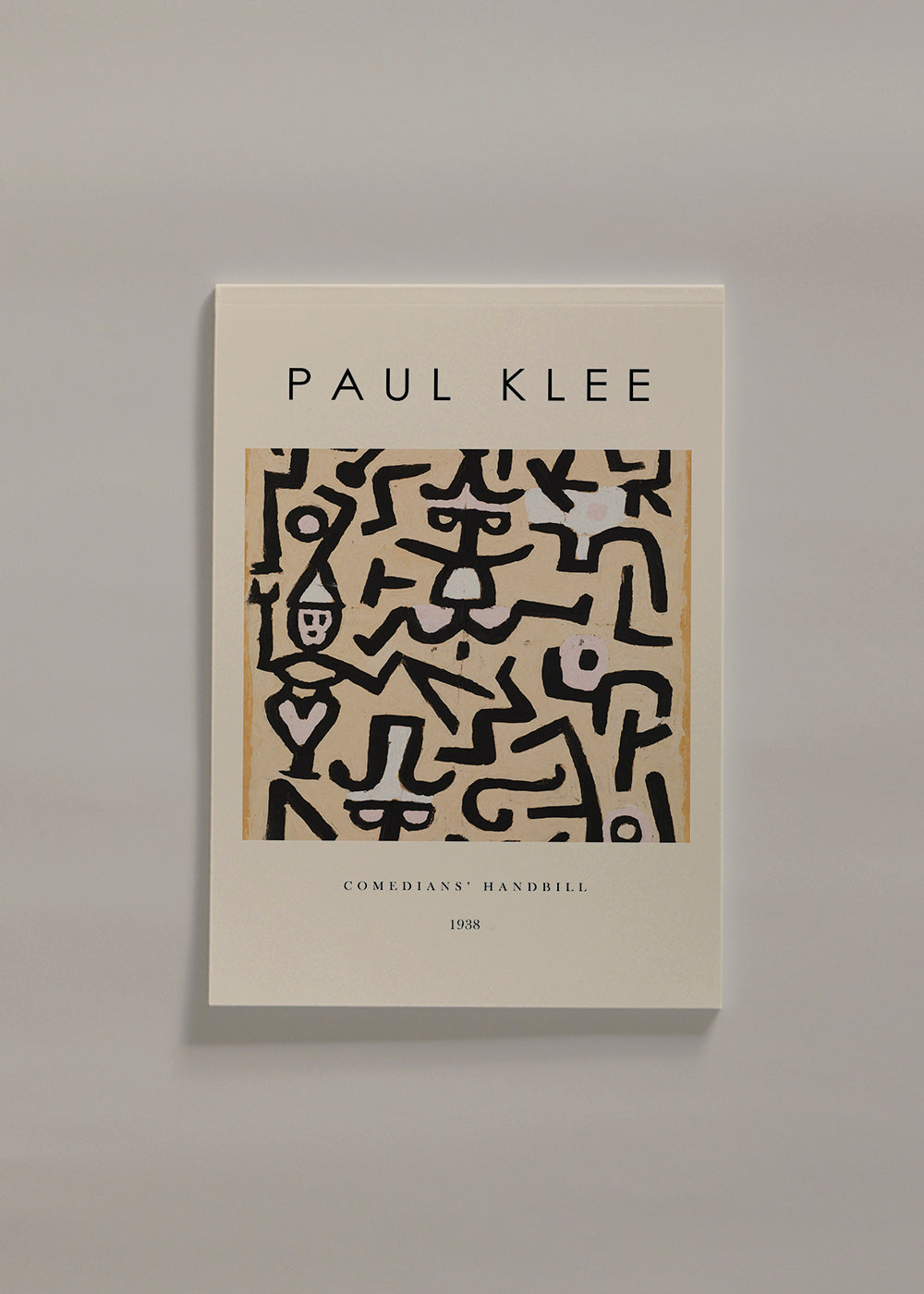 Comedians' Handbill Exhibition - Paul Klee