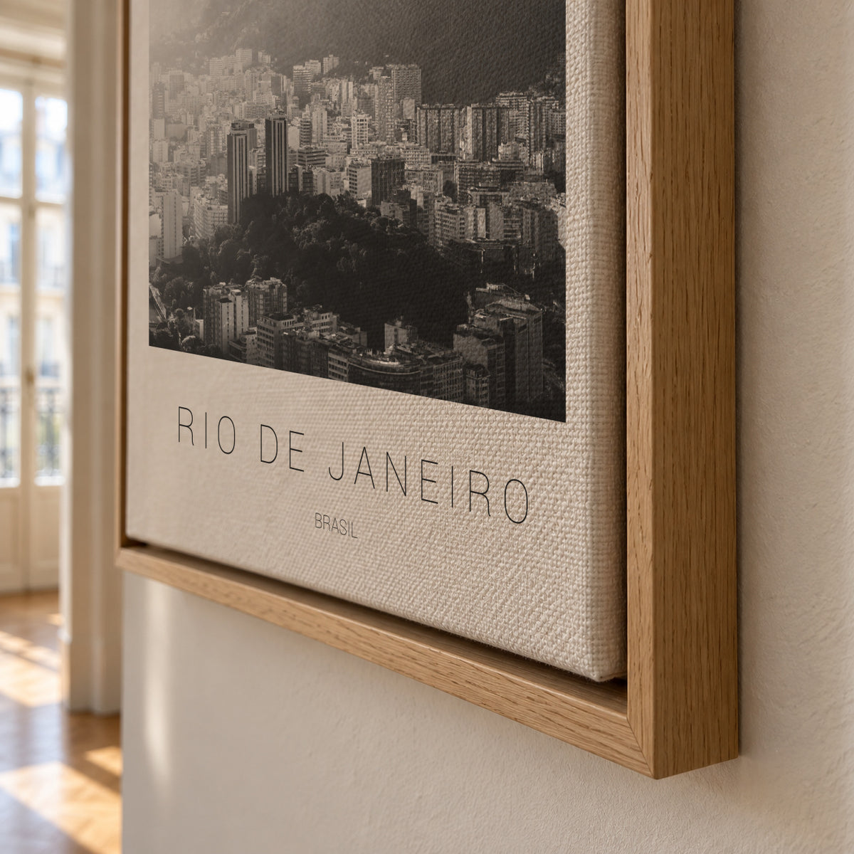Rio de Janeiro - Framed canvas detail