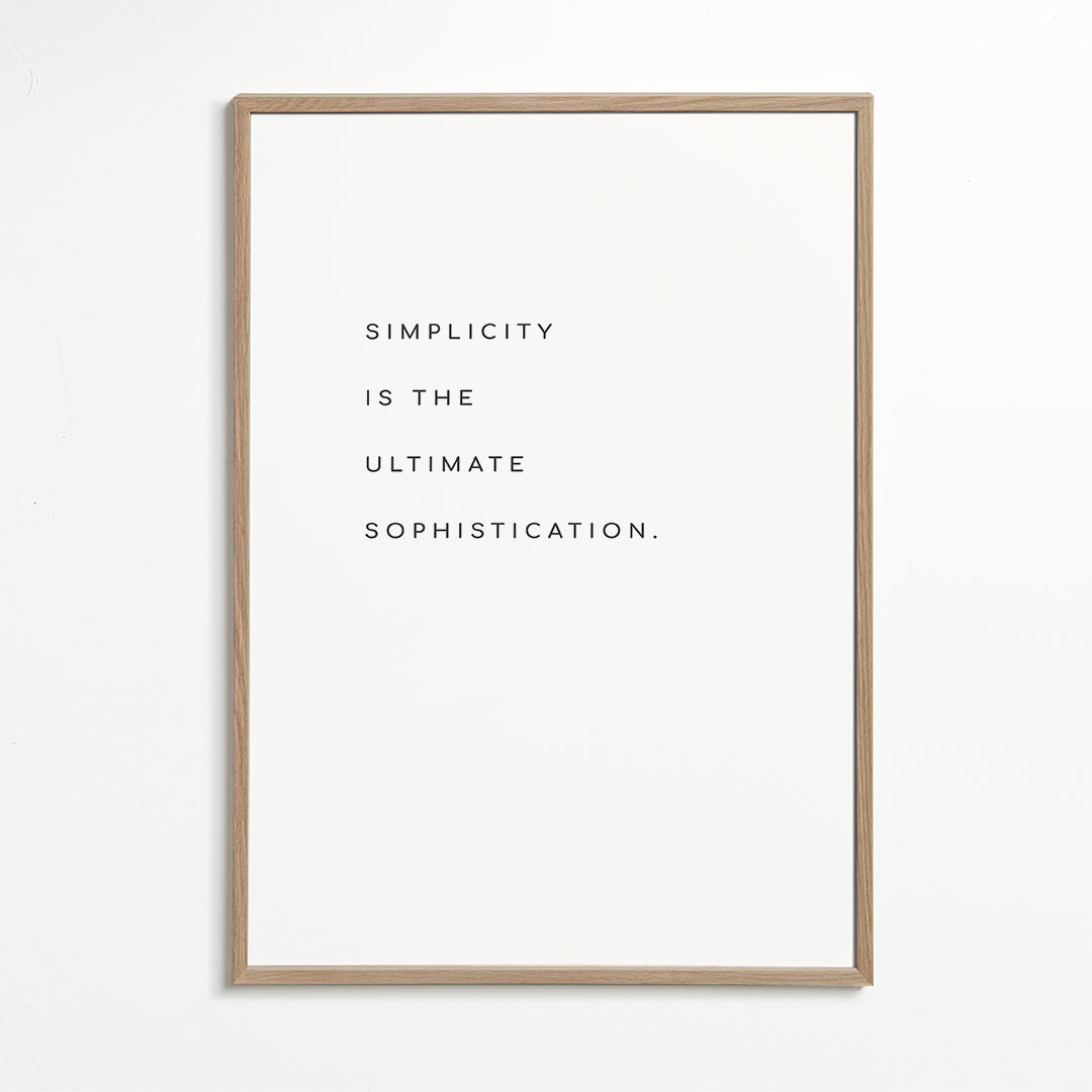 Simplicity quote