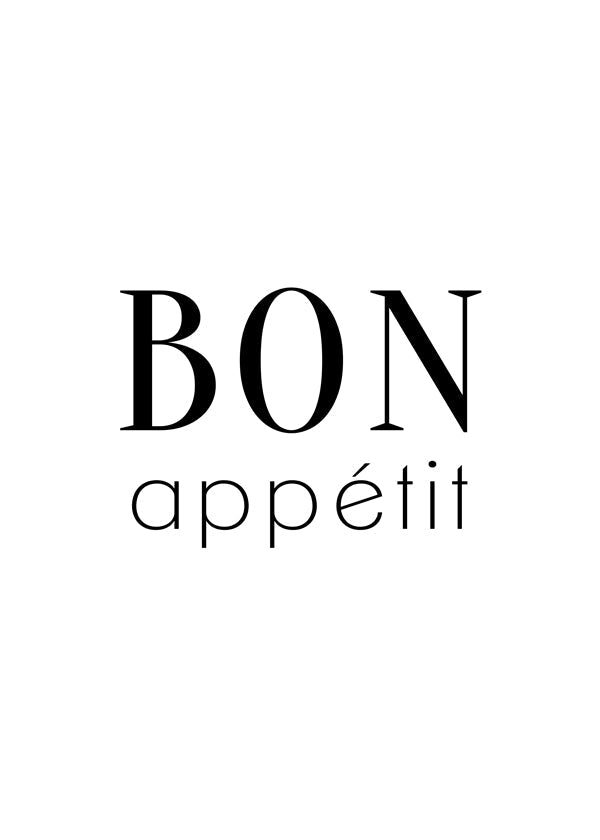 Bon appétit
