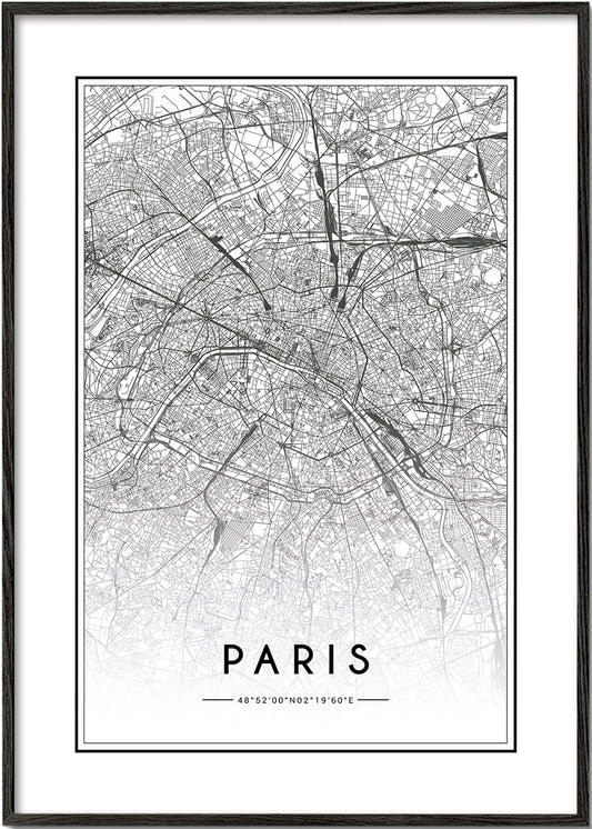 Paris map