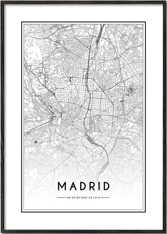 Madrid map