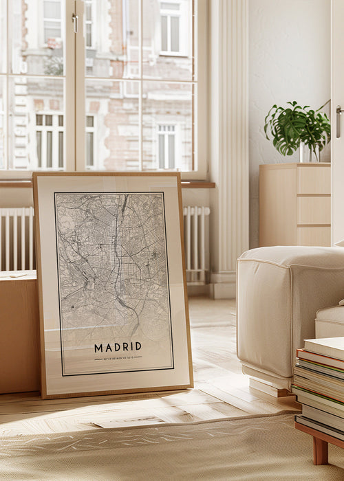 Madrid map