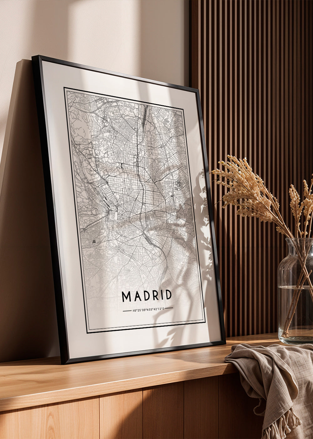 Madrid map