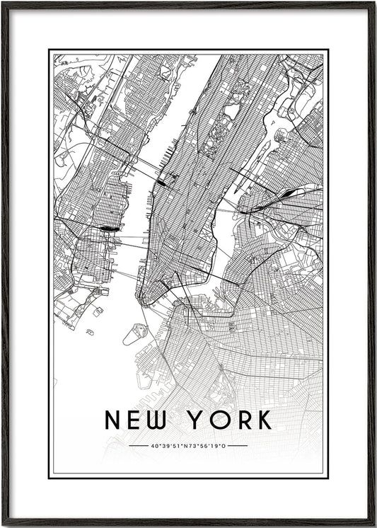 New York map