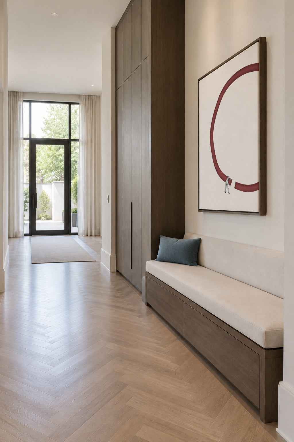 Let's reconnect - Framed canvas in an interior