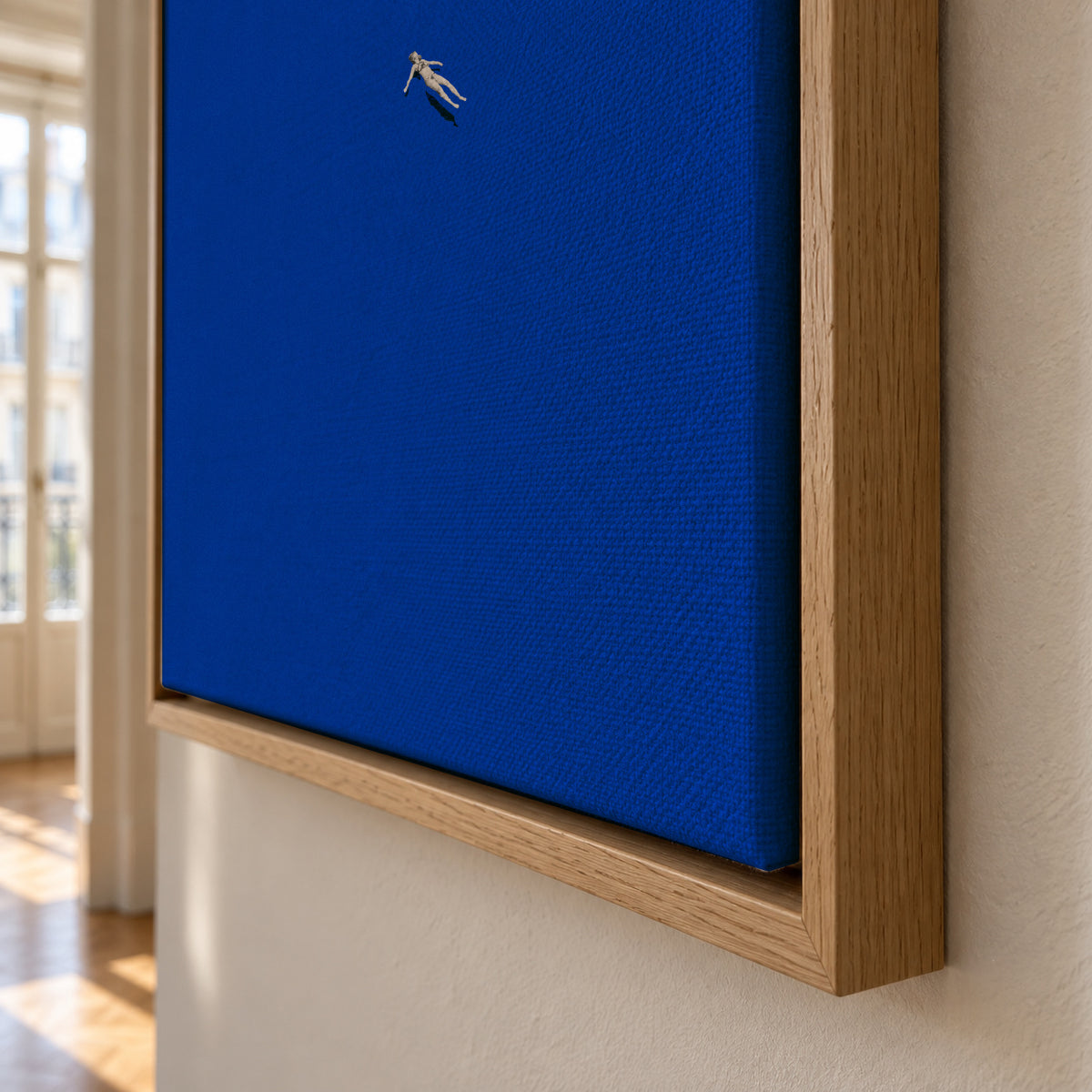 No stress - Framed canvas detail