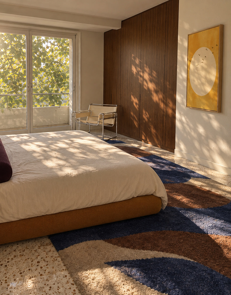 Sunlight - Framed canvas in an interior