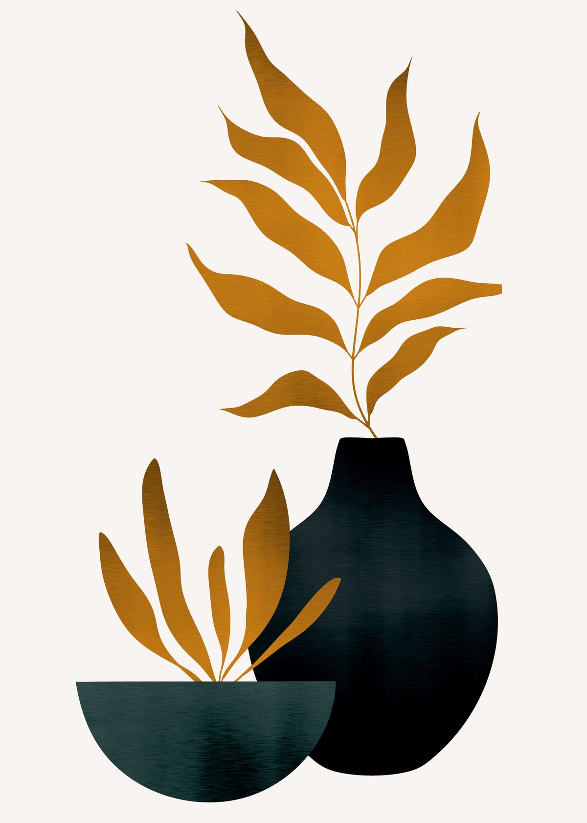 Autumn Flowers _ X - Unframed art print