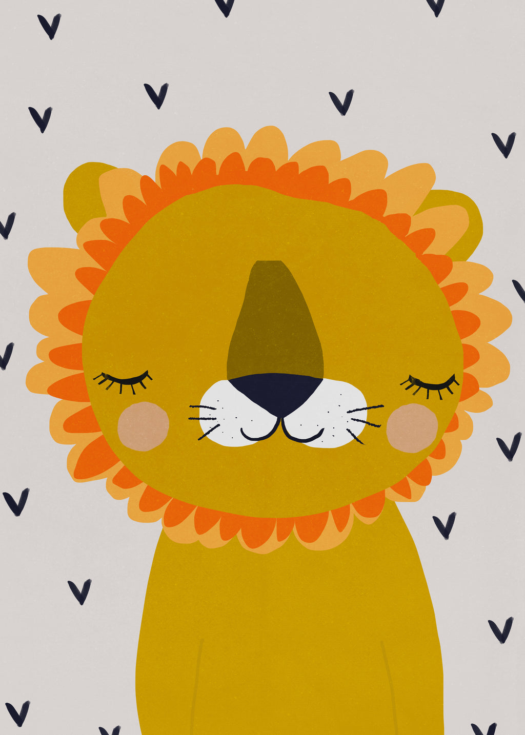 Little lion - Unframed art print