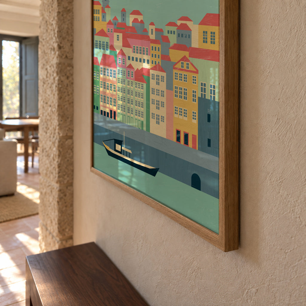 Porto - Framed poster detail