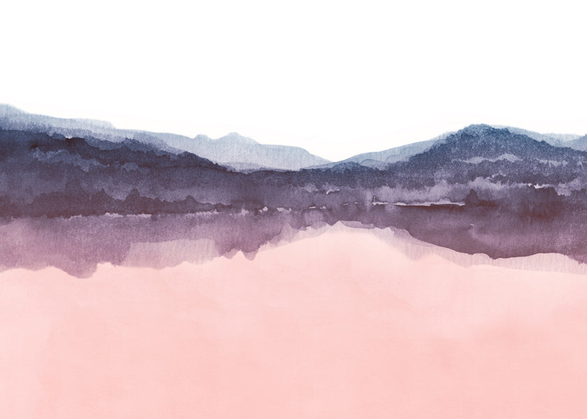 Watercolor landscape N3