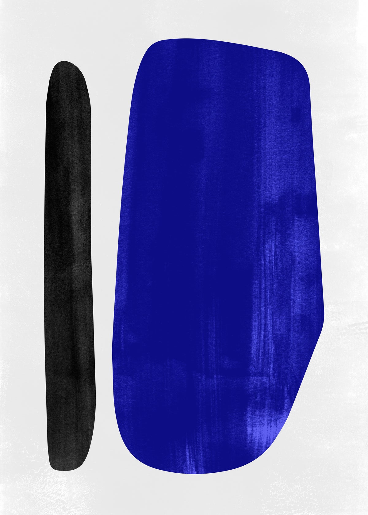 Abstract N 32 - Reflex Blue - Unframed art print