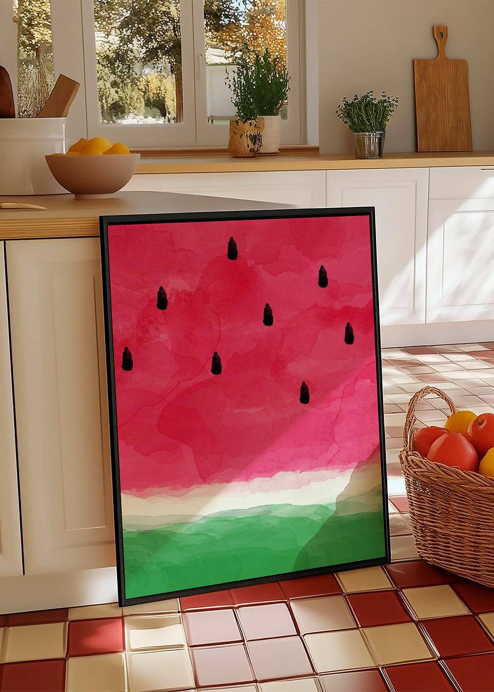 Watermelon abstract