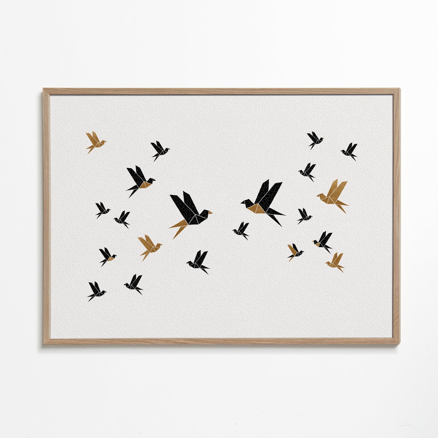 Origami Birds Collage III