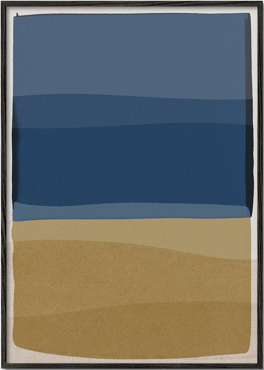 Modern Blue and Yellow