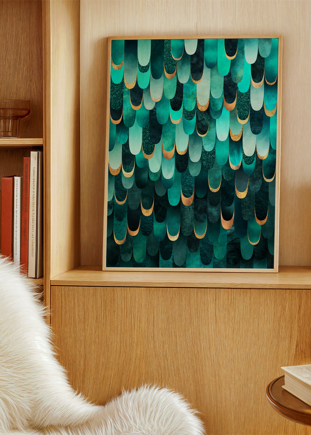 Feathered - Turquoise