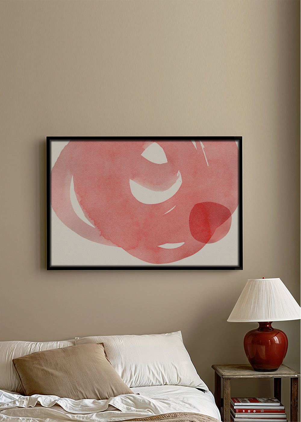 Minimal pink abstract 07