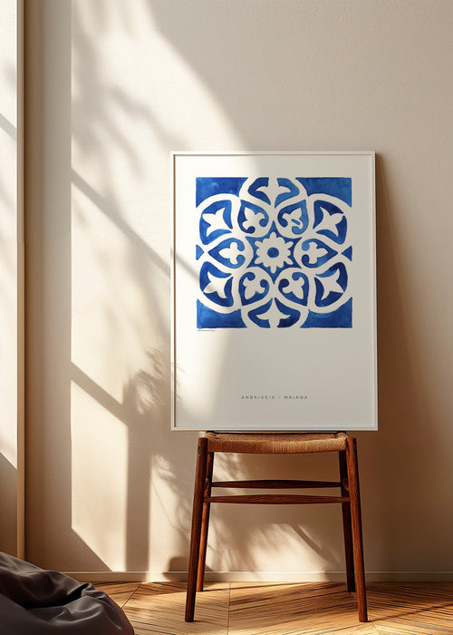 Tile Malaga blue