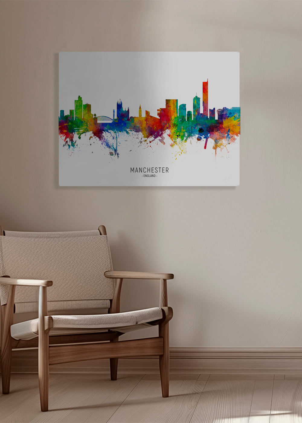 Manchester Skyline multicolor