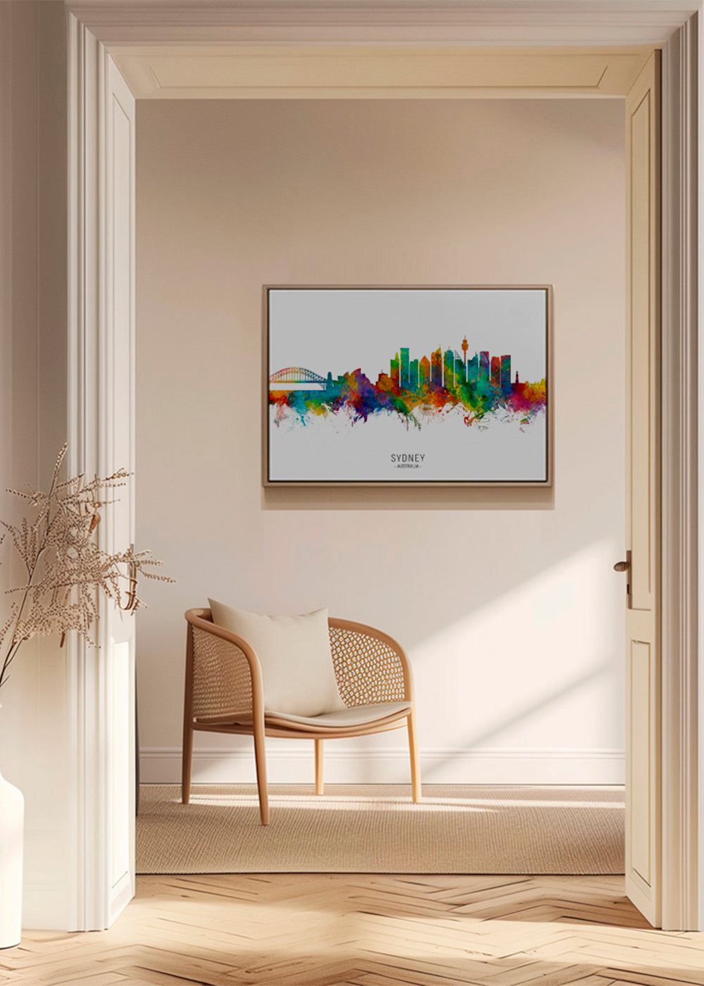 Sydney Skyline multicolor