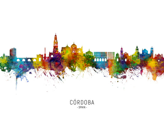 Córdoba Skyline multicolor