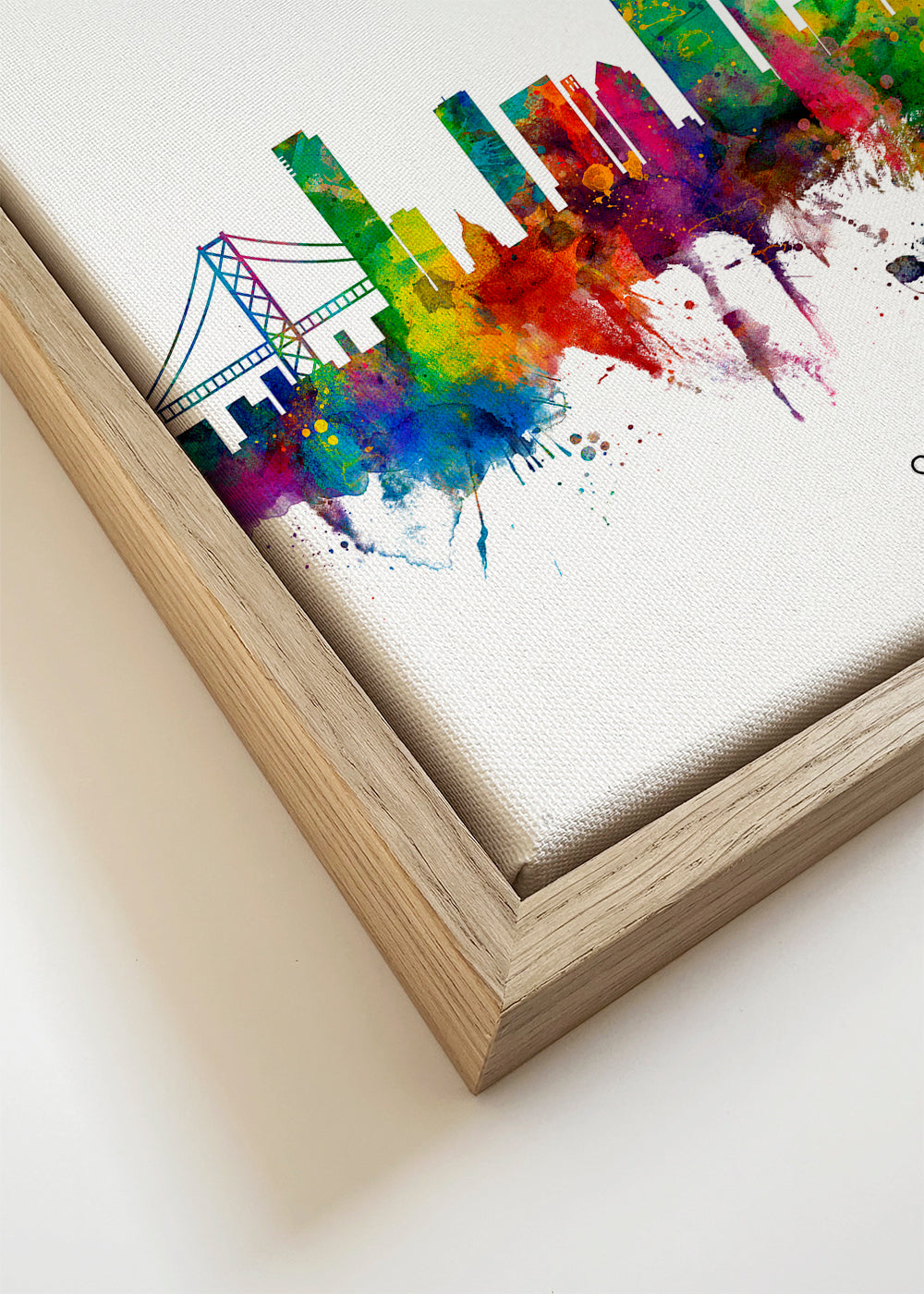 San Francisco Skyline multicolor