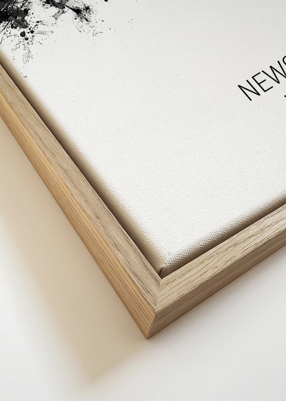 Newcastle Skyline en blanco y negro