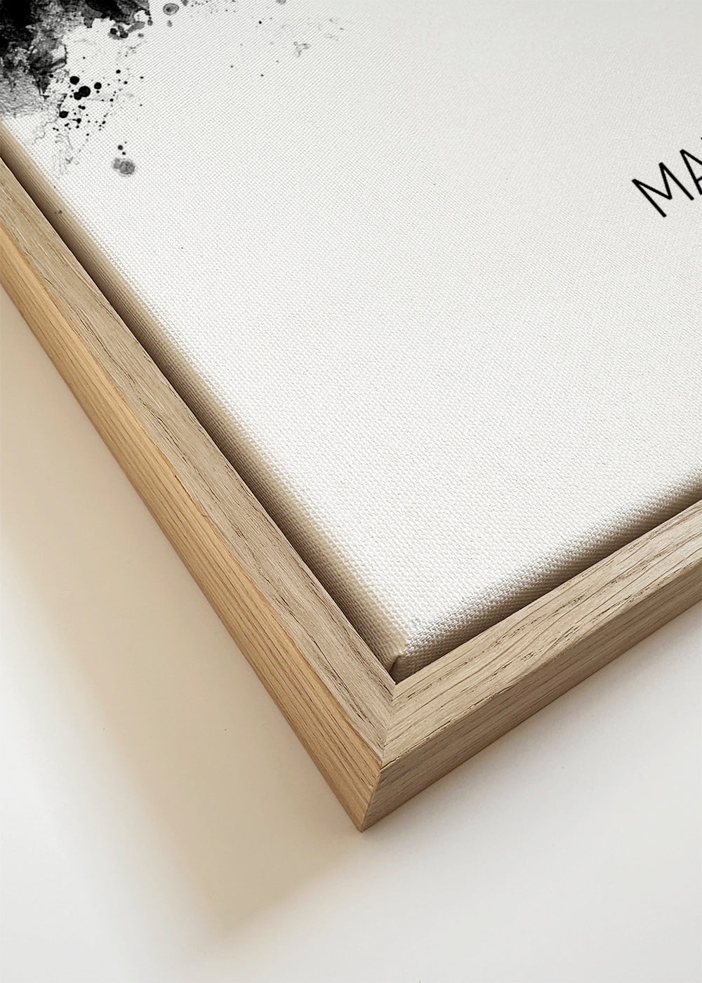 Madrid Skyline en blanco y negro